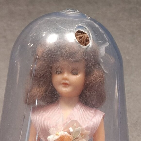 Vintage A&H fair Doll In dome Plastic bell USA - Picture 7 of 8